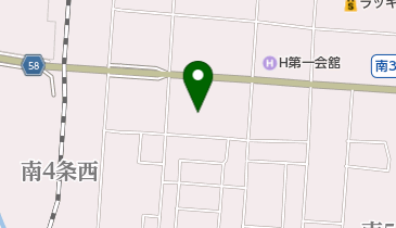 認定こども園倶知安めぐみ幼稚園の地図画像