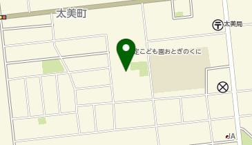認定こども園おとぎのくにの地図画像