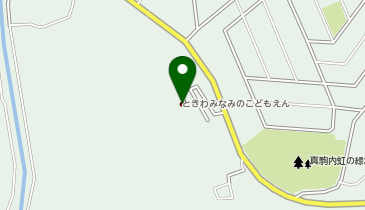 幼保連携型認定こども園ときわみなみのこどもえんの地図画像