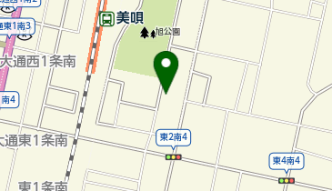 美唄アカシヤ幼稚園の地図画像