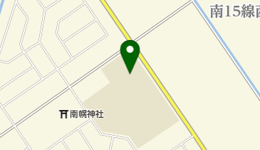 北海道南幌養護学校の地図画像