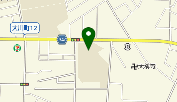 北海道函館盲学校の地図画像