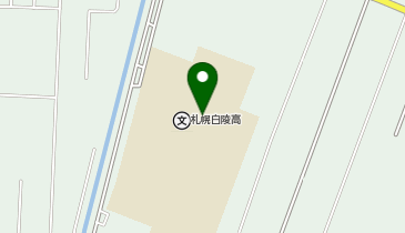 北海道札幌養護学校白桜高等学園の地図画像