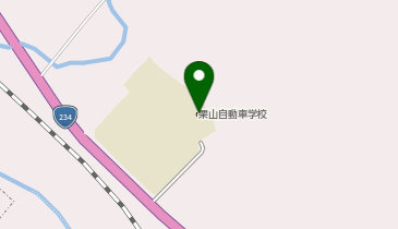 栗山自動車学校の地図画像