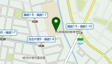 札幌篠路自動車学校の地図画像