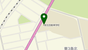 道北自動車学校の地図画像