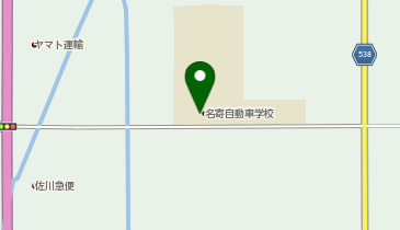 名寄自動車学校の地図画像