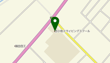 苫小牧ドライビングスクールの地図画像