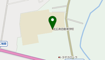 北広島自動車学校の地図画像