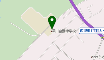 深川自動車学校の地図画像