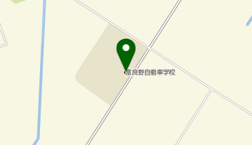 富良野自動車学校の地図画像