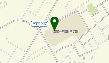 室蘭中央自動車学園の地図画像