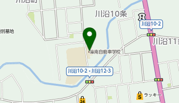 藻南自動車学校の地図画像