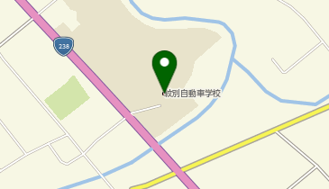 紋別自動車学校の地図画像