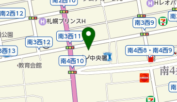 北海道美容専門学校の地図画像