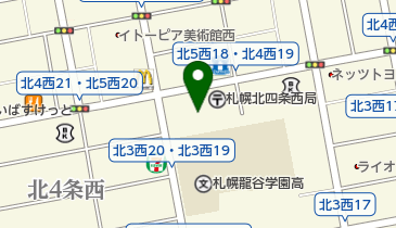 札幌リハビリテーション専門学校の地図画像