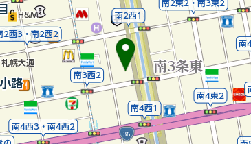 専門学校北海道リハビリテーション大学校の地図画像