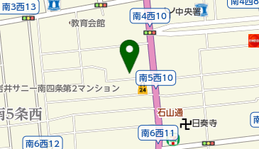 札幌医学技術福祉歯科専門学校の地図画像