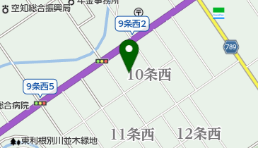 岩見沢市医師会附属看護高等専修学校の地図画像