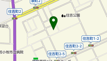 苫小牧看護専門学校の地図画像