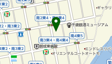 札幌青葉鍼灸柔整専門学校の地図画像
