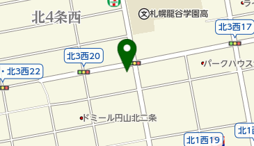 札幌心療福祉専門学校の地図画像