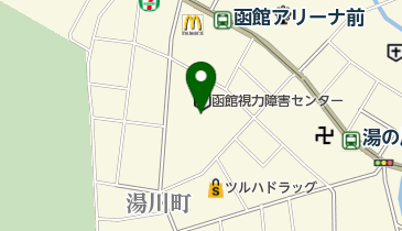 函館視力障害センターの地図画像