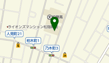 函館歯科衛生士専門学校の地図画像