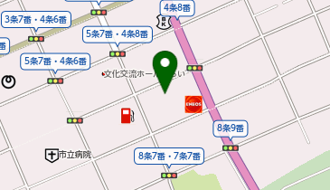 深川市立高等看護学院の地図画像