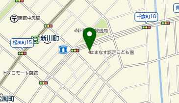 幼保連携型はまなす認定こども園の地図画像