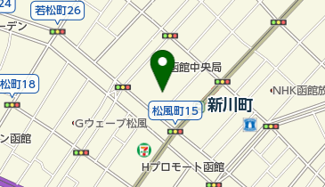 中央保育園の地図画像