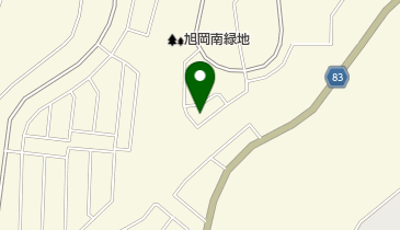 認定こども園旭岡保育園の地図画像