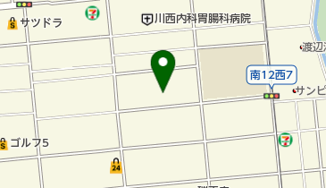 認定こども園山鼻保育園の地図画像