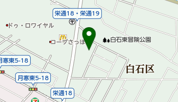 大谷地たかだ保育園の地図画像