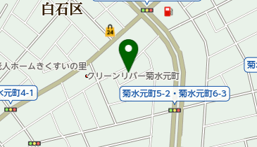 菊水元町保育園の地図画像