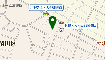 札幌北野保育園の地図画像