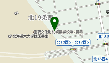 幌北ゆりかご保育園の地図画像