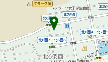 札幌はこぶね保育園の地図画像