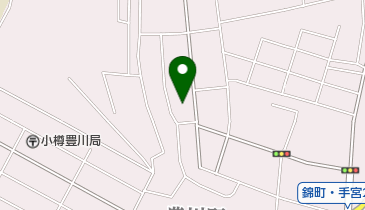 小樽市手宮保育所の地図画像