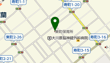 東町保育所の地図画像