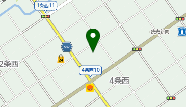 西保育園の地図画像
