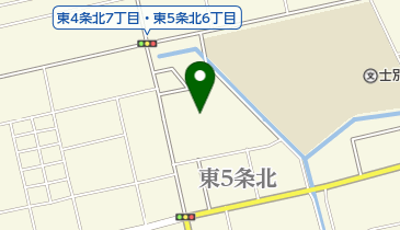 士別市立北星保育園の地図画像