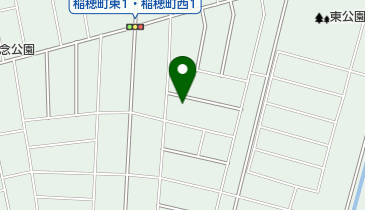 稲穂保育園の地図画像