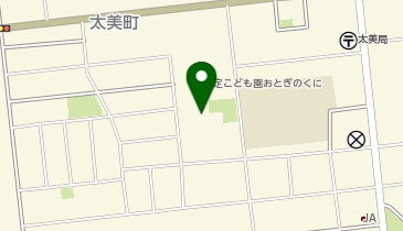 認定こども園おとぎのくにの地図画像
