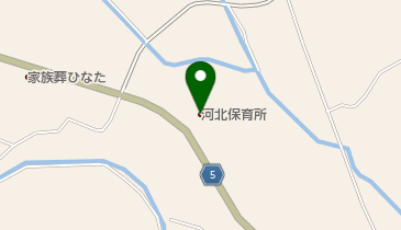 河北保育所の地図画像