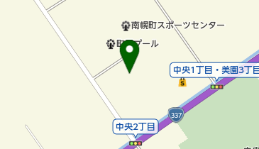 社会福祉法人水の会南幌いちい保育園の地図画像