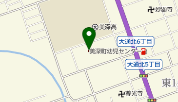 認定こども園美深町幼児センターの地図画像