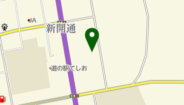 天塩町認定こども園の地図画像