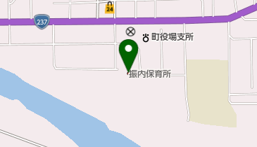 振内保育所の地図画像