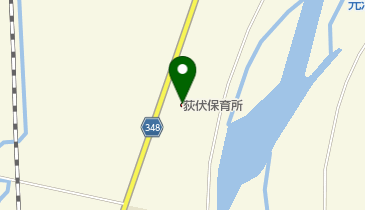 荻伏保育所の地図画像